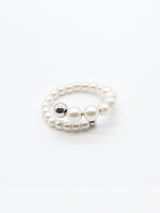 Spiral Pearl Ring