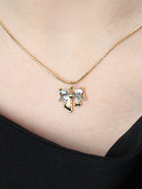 Ribbon Bijou Necklace
