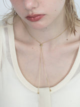 Ball Drops Slider Necklace