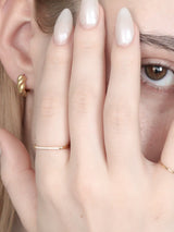 Zirconia Square Ring