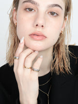 Triple Line Ring