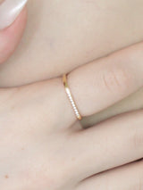 Zirconia Square Ring