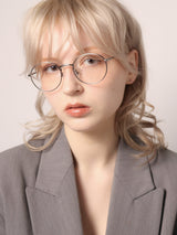 Round Metal Frame 001  [SILVER]