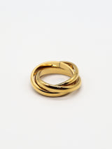 Triple Line Ring