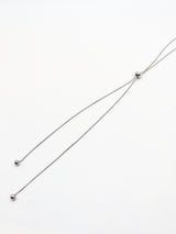 Ball Drops Slider Necklace