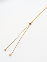 Ball Drops Slider Necklace