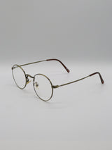 Round Metal Frame001  [GOLD]