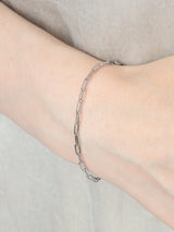 Oval Ring Chain Bracelet