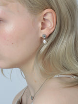 Rose Drop Pearl Pierce