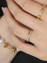 Twist Shine Ring