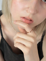 Slim Glow Simple Ring