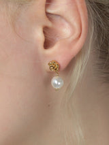 Rose Drop Pearl Pierce