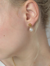 Rose Drop Pearl Pierce