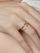 Slim Glow Simple Ring
