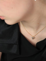 Ribbon Bijou Necklace