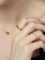Slim Nuance Curve Ring