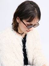 Oval Sunglasses002  [BROWN]