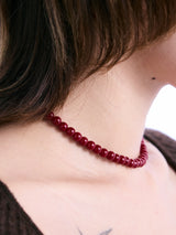 Glass Pearl Choker