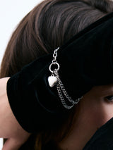 Mix Link Heart Bracelet