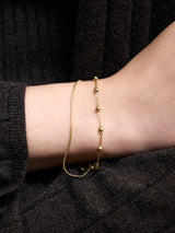 Ball Chain Layered Bracelet