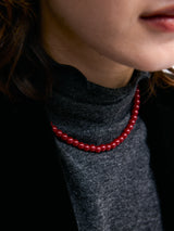 Glass Pearl Choker