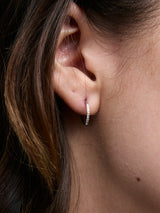 Zirconia Mini Hoop Pierce