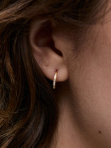Zirconia Mini Hoop Pierce