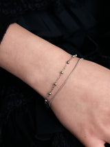 Ball Chain Layered Bracelet