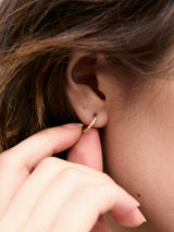 Zirconia Mini Hoop Pierce