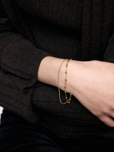 Ball Chain Layered Bracelet