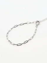 Oval Ring Chain Bracelet
