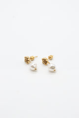 Rose Drop Pearl Pierce