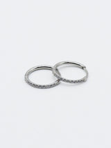 Zirconia Mini Hoop Pierce