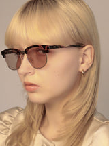 Clubmaster 001  [BROWN]