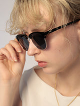 Clubmaster 001  [BLACK]