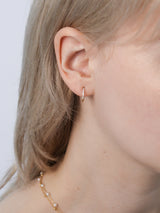 Zirconia Mini Hoop Pierce