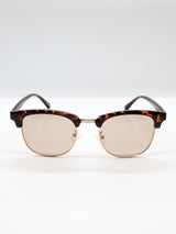 Clubmaster 001  [BROWN]
