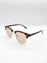 Clubmaster 001  [BROWN]