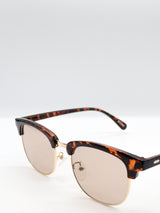 Clubmaster 001  [BROWN]