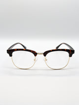 Clubmaster 001  [CLEAR]