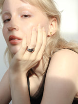 Triple Line Ring