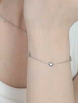 Heart Chain Bracelet